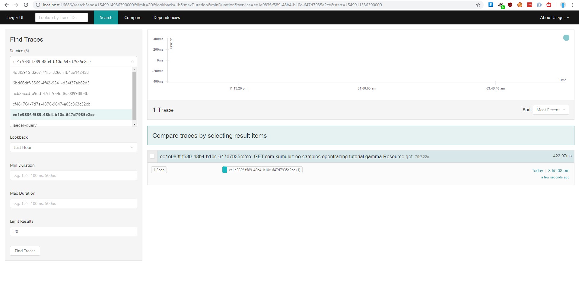 Traces with confusing names